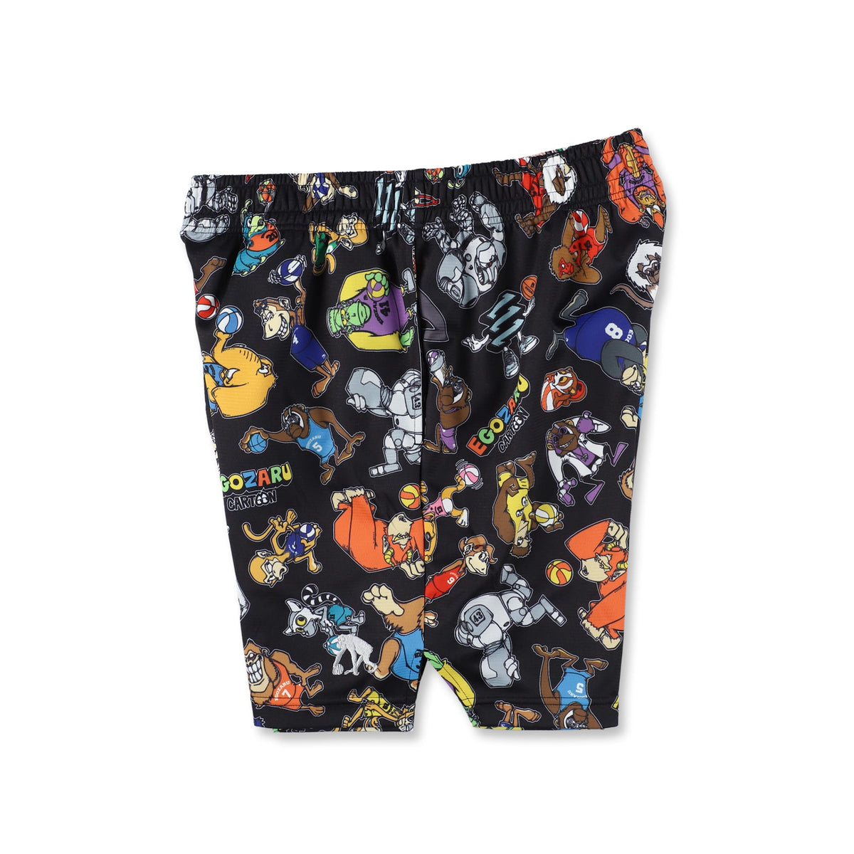 EGOZARU DAY限定 [ひざ上丈] カートゥーン ショートパンツ