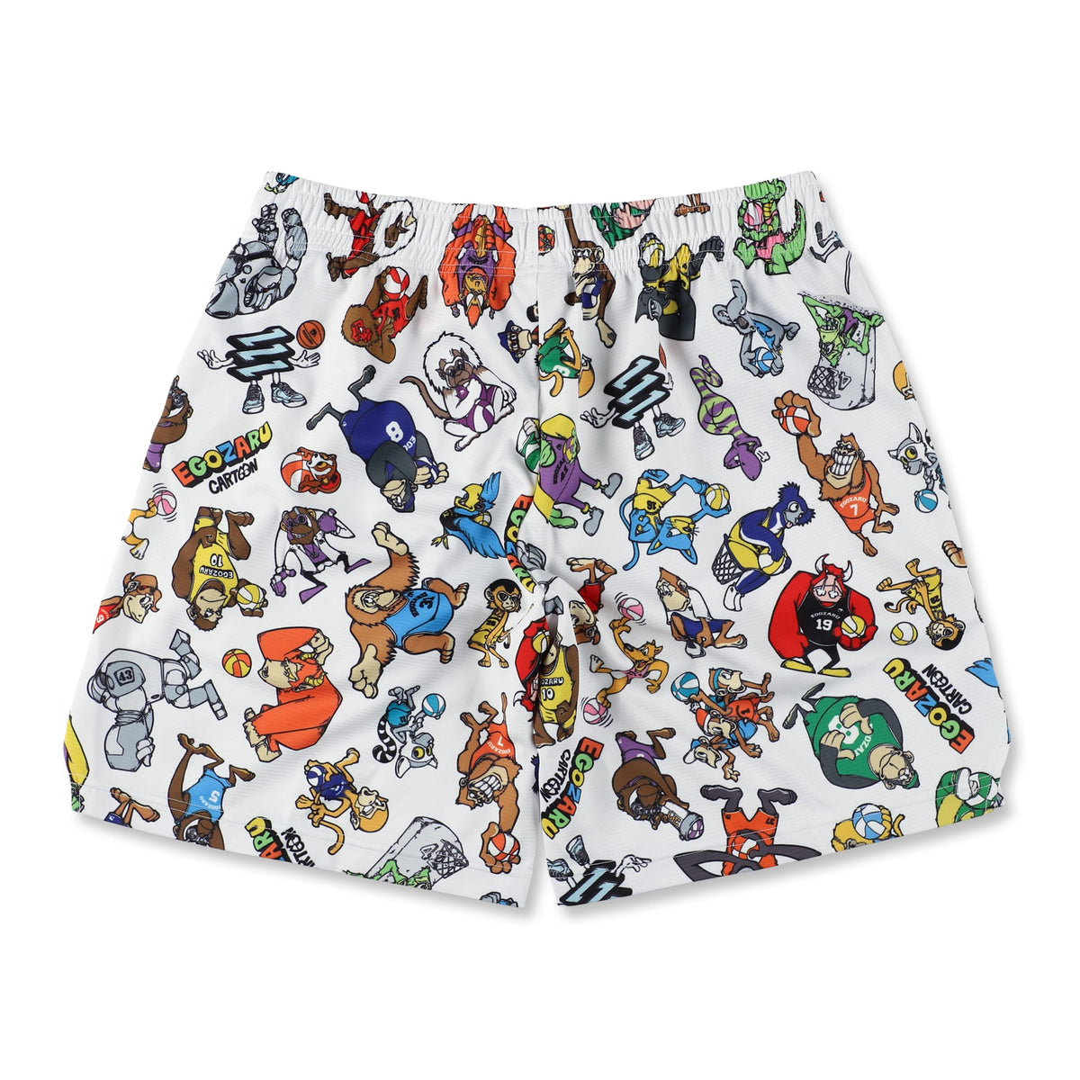 EGOZARU DAY限定 [ひざ上丈] カートゥーン ショートパンツ