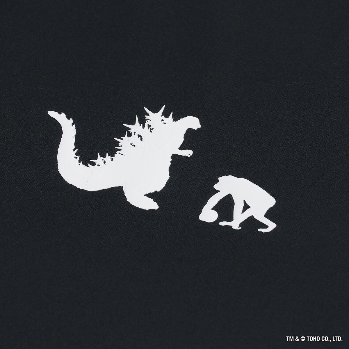 GODZILLA & EGOZARU バックプリント Tシャツ