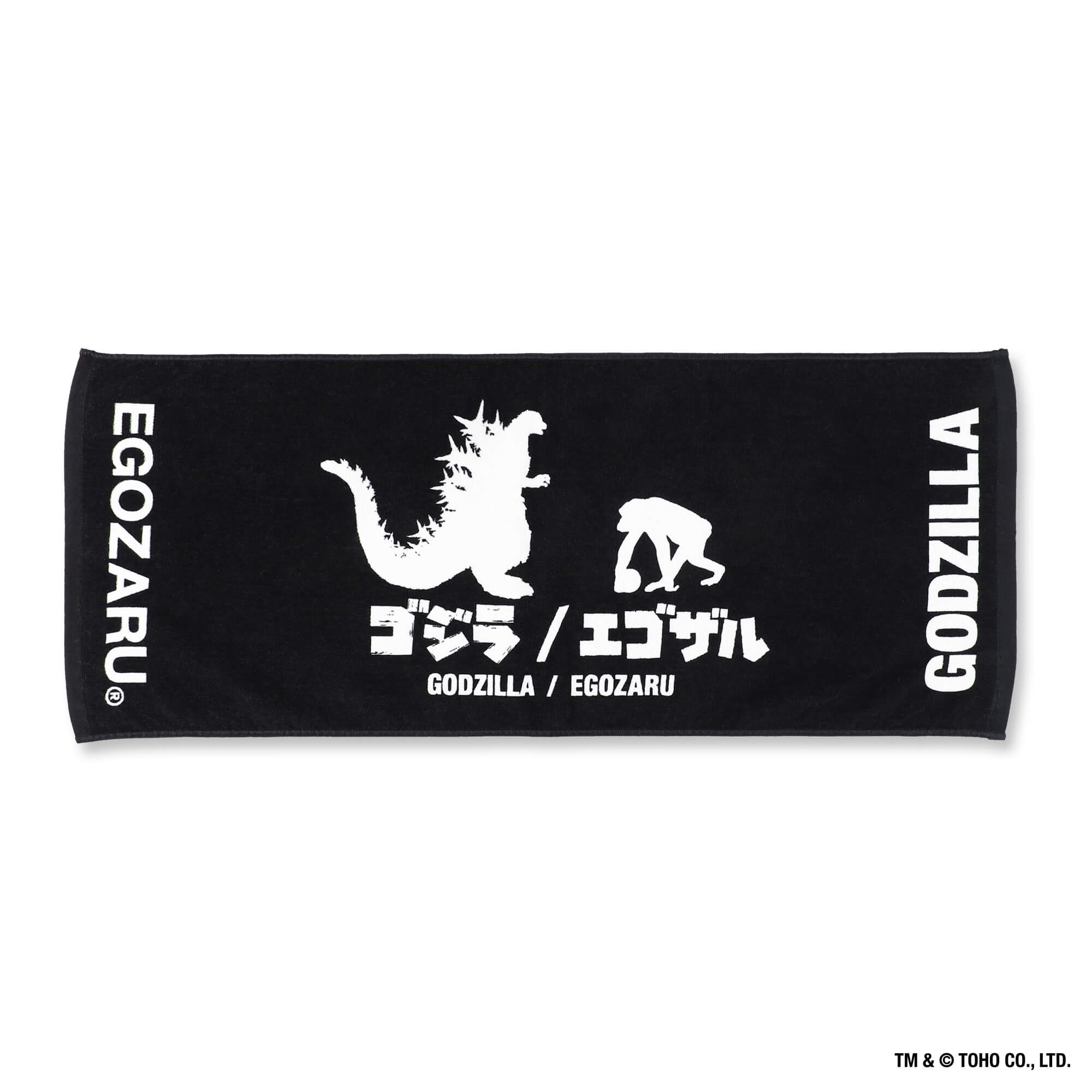 GODZILLA & EGOZARU フェイスタオル – EGOZARU ONLINE STORE