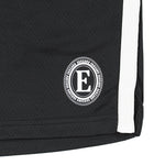 [Length on the knee] Emblem cut -off shorts (EZBH)