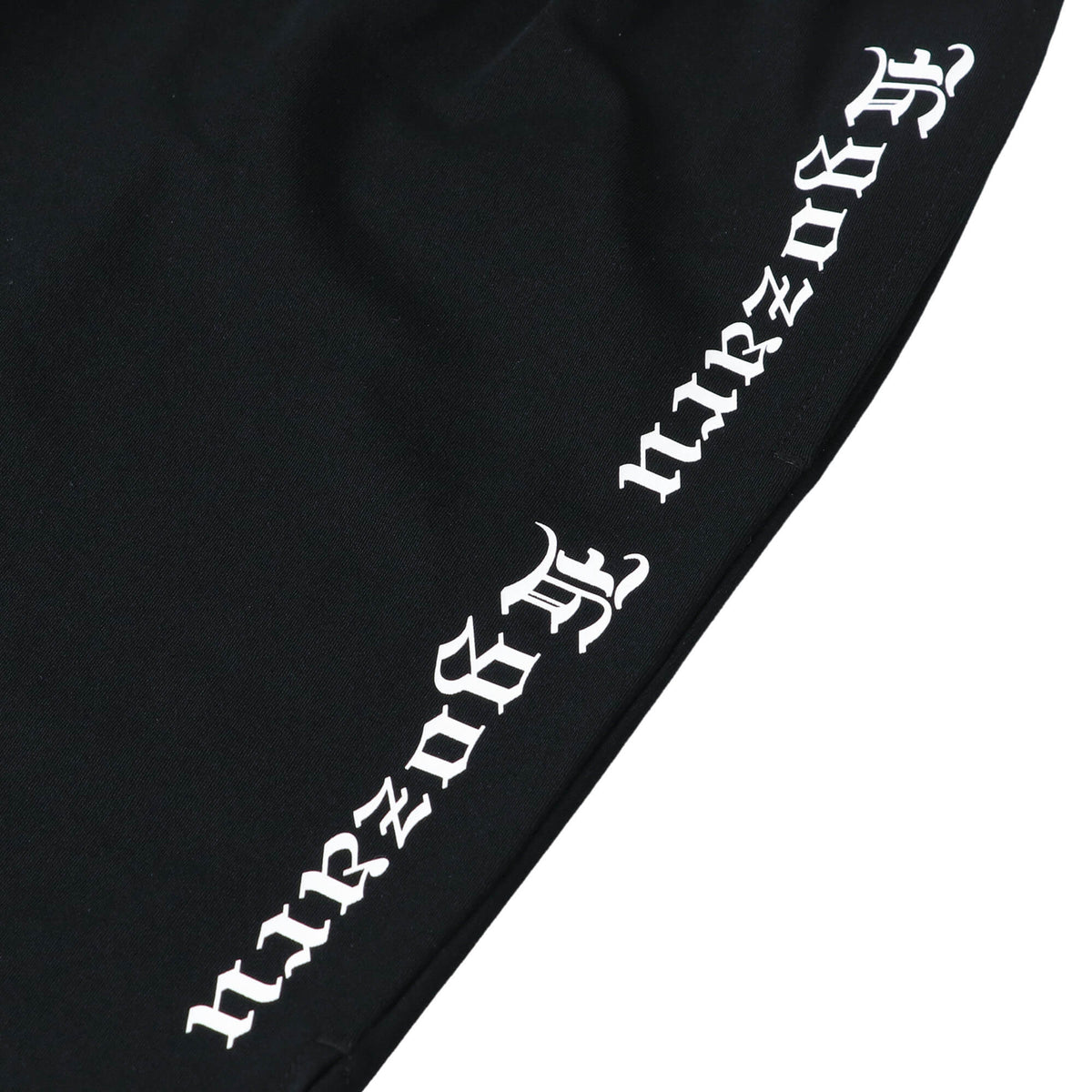 [Length on the knee] Side logo cut -off shorts (EZBH)