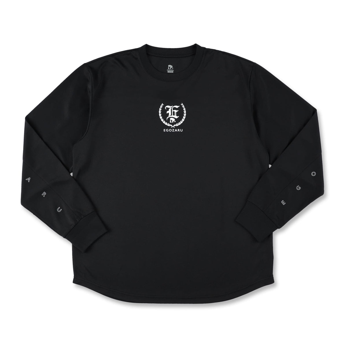 Emblem oversized long sleeve T -shirt (EZBH)