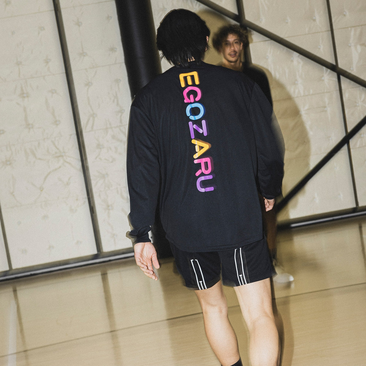 Neon oversized long sleeve T -shirt (EZBH)