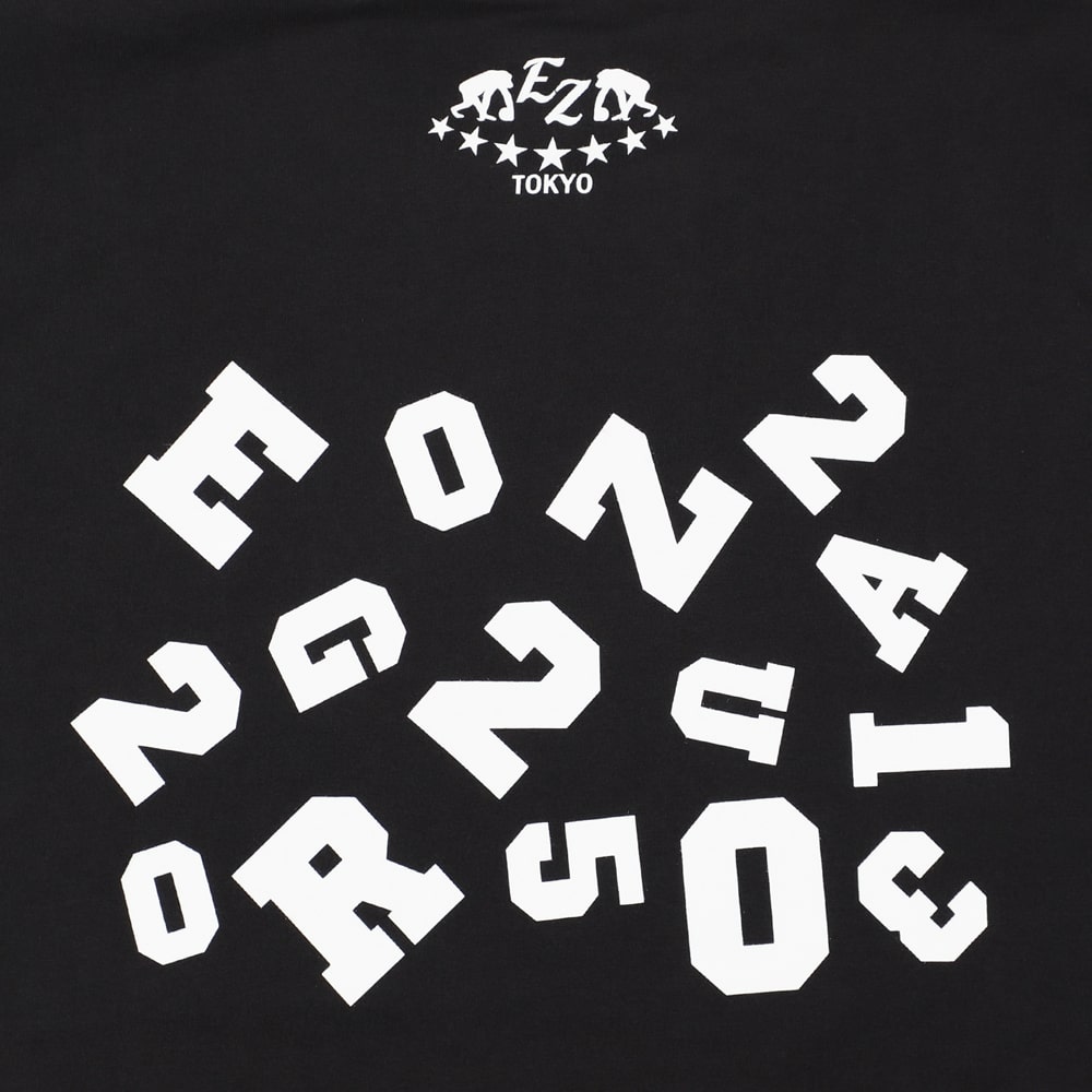 EZカレッジパズル オーバーサイズド コットンTシャツ(EZBH)