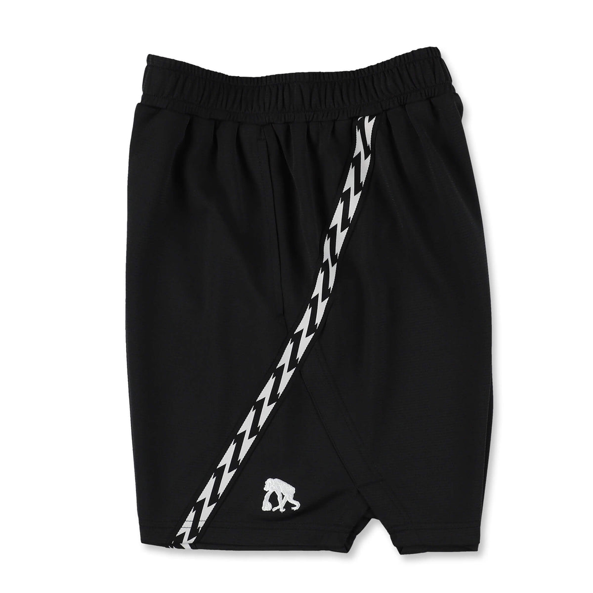 [Length on the knee] Slash crank tape shorts