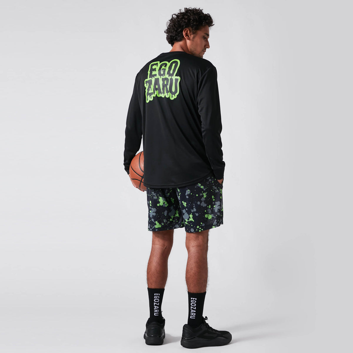 Scream drip long sleeve T -shirt