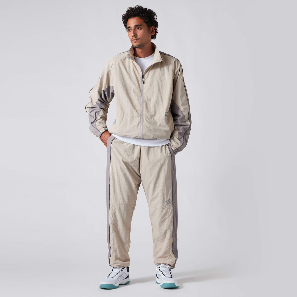 EZ nylon track pants