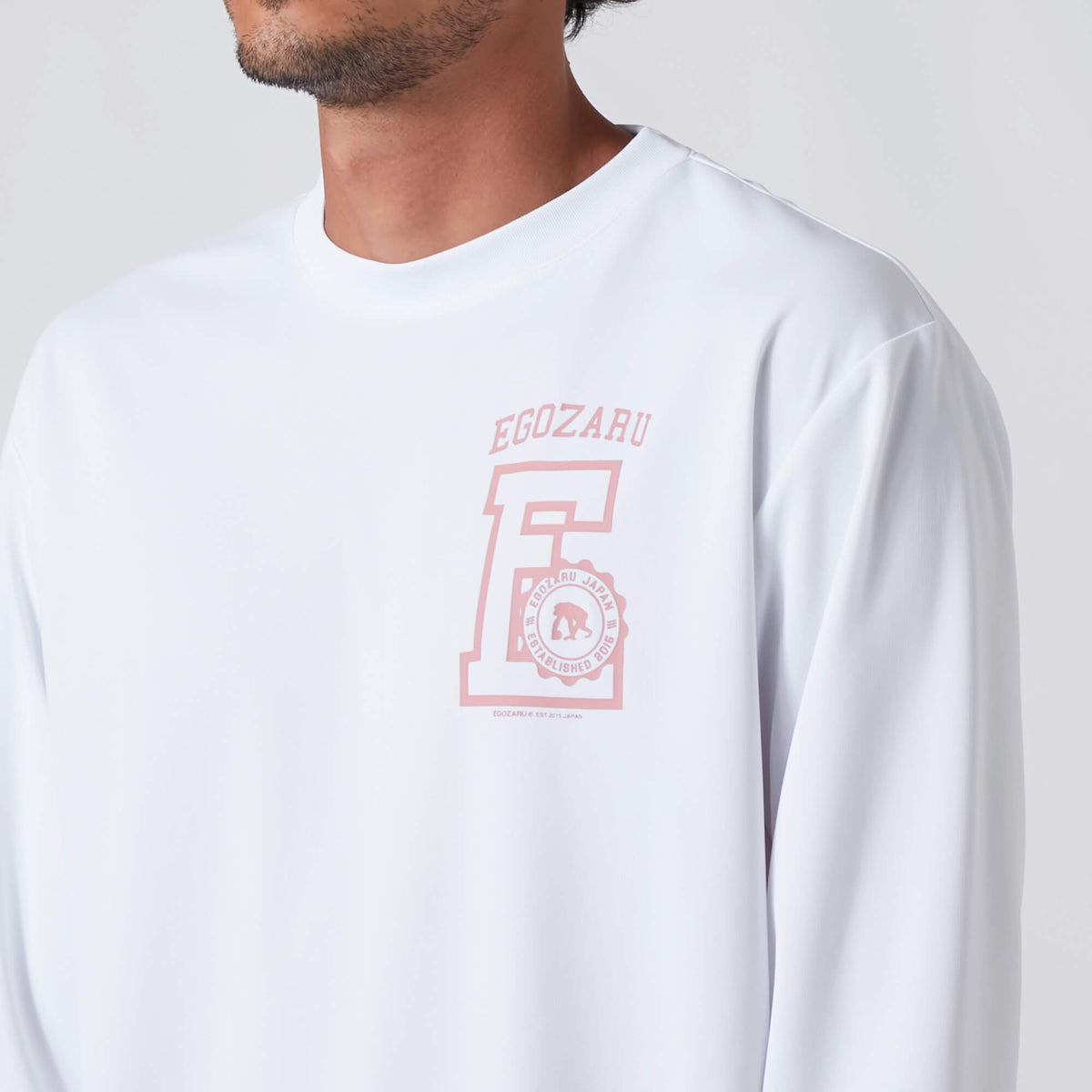 カレッジロゴ ロングスリーブTシャツ