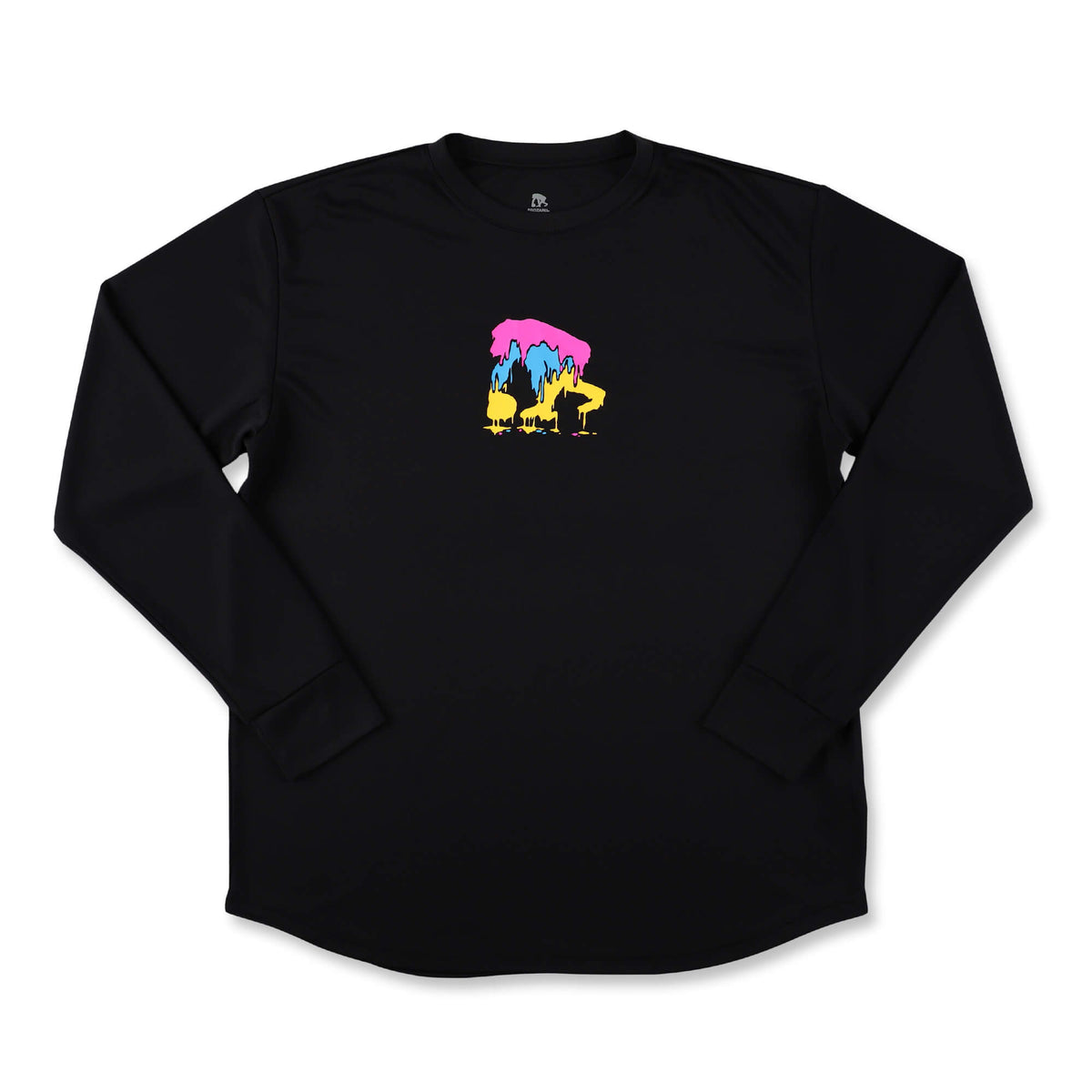 Melt & drip long sleeve T -shirt