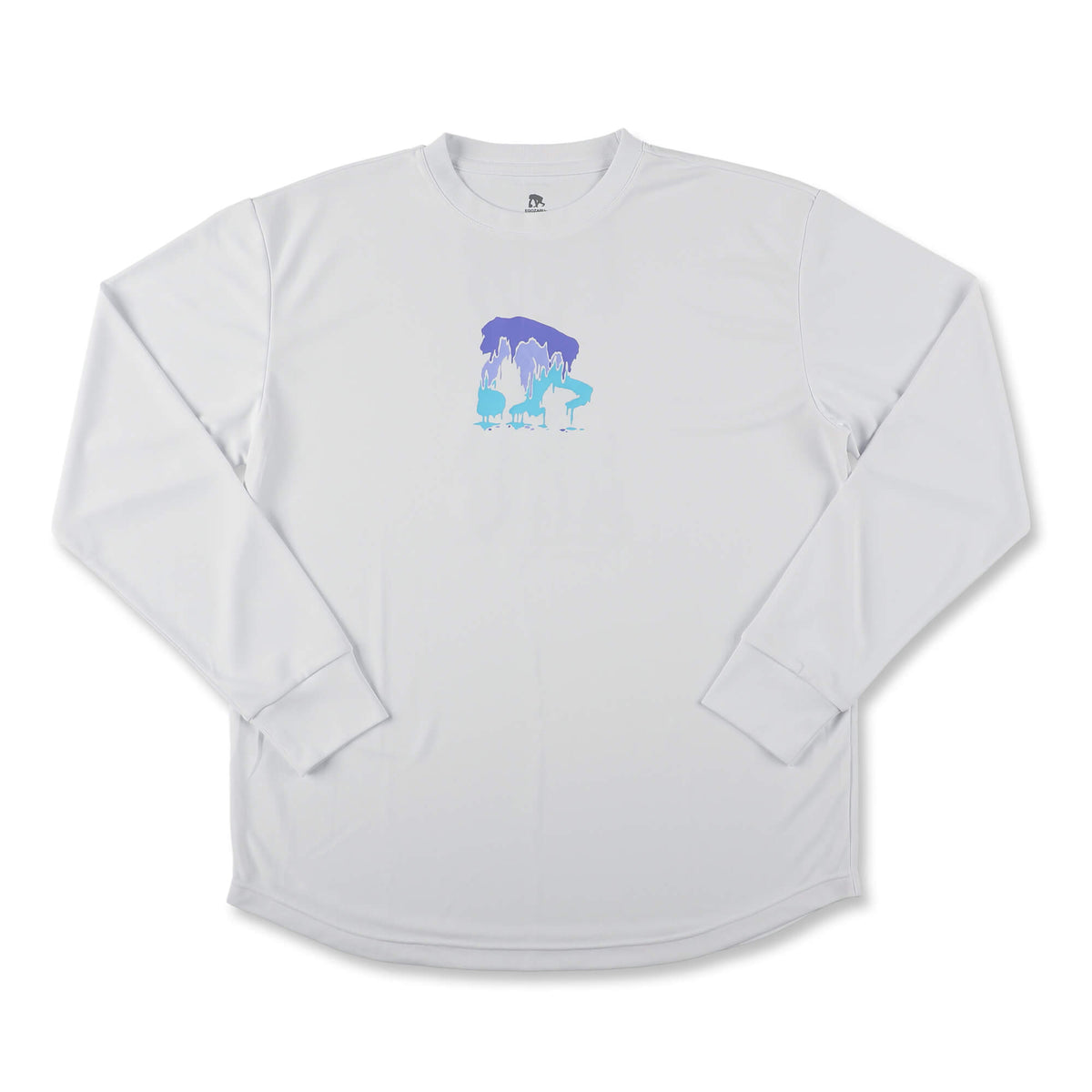 Melt & drip long sleeve T -shirt