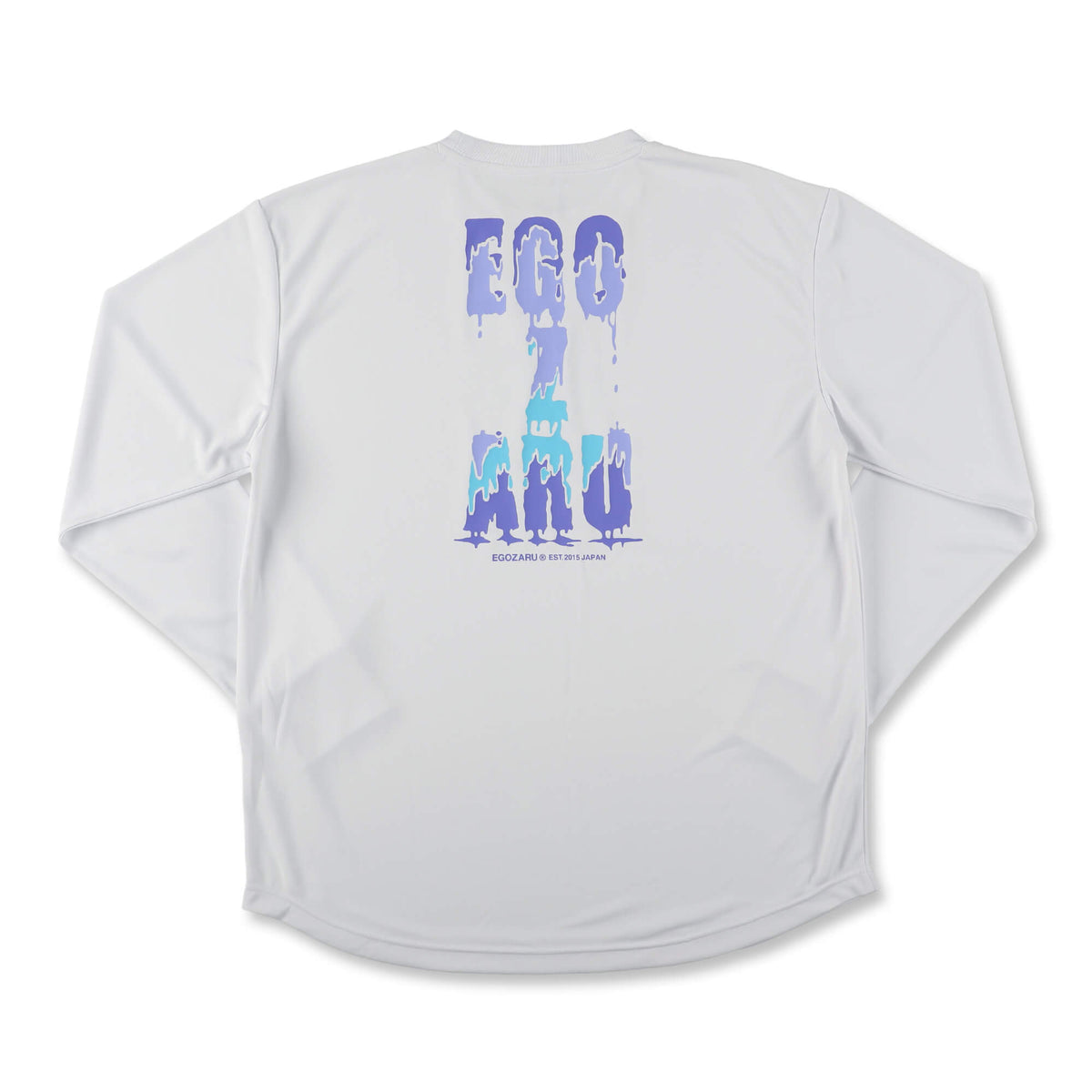 Melt & drip long sleeve T -shirt