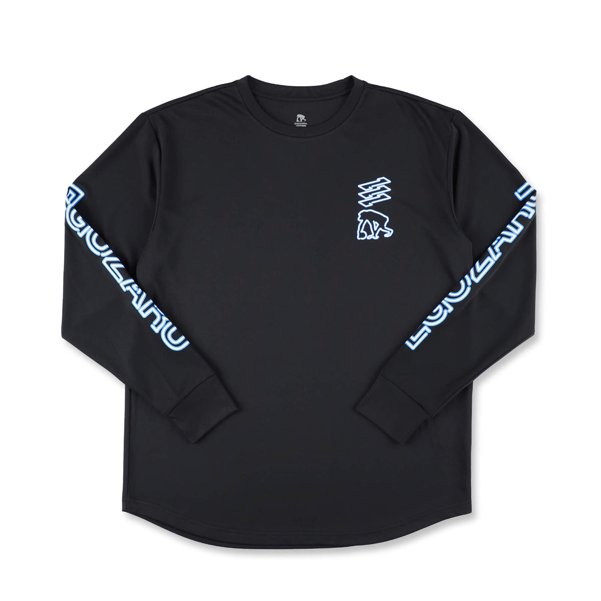 Neon logo long sleeve T -shirt