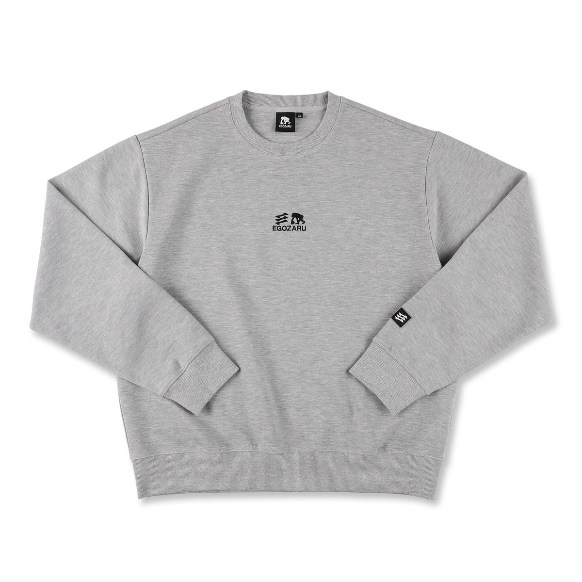 Double face sweat crew neck