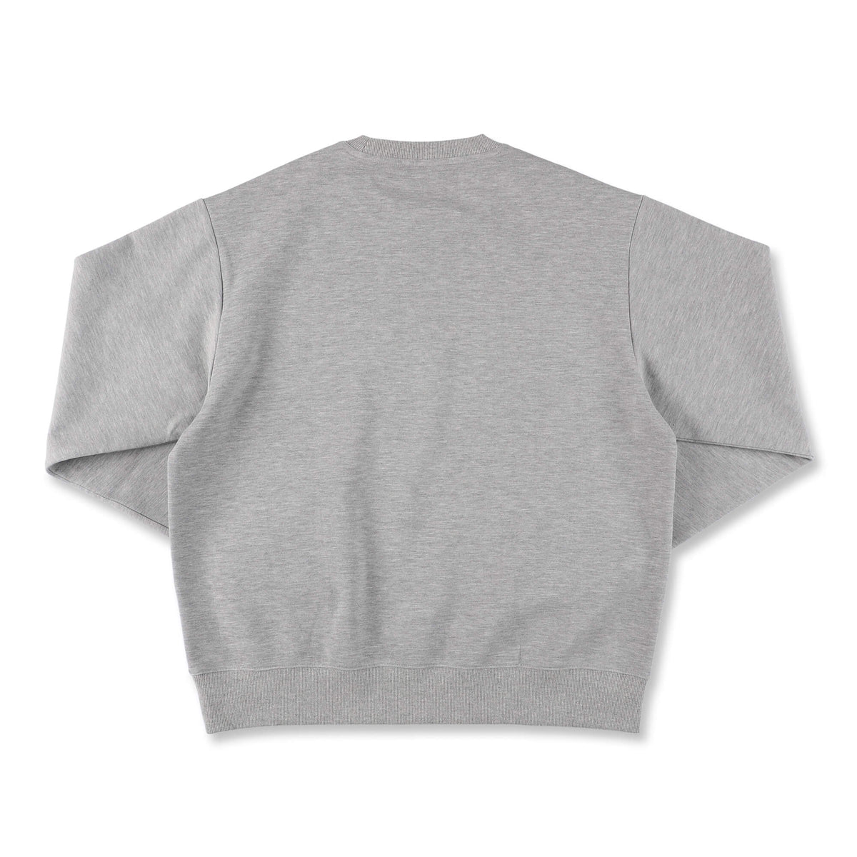 Double face sweat crew neck