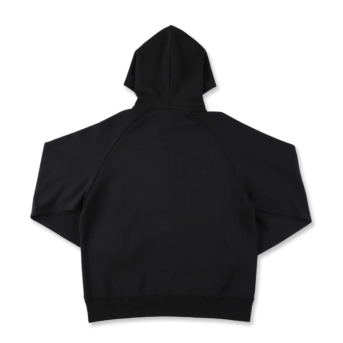 Double face sweatshirt pullover parka