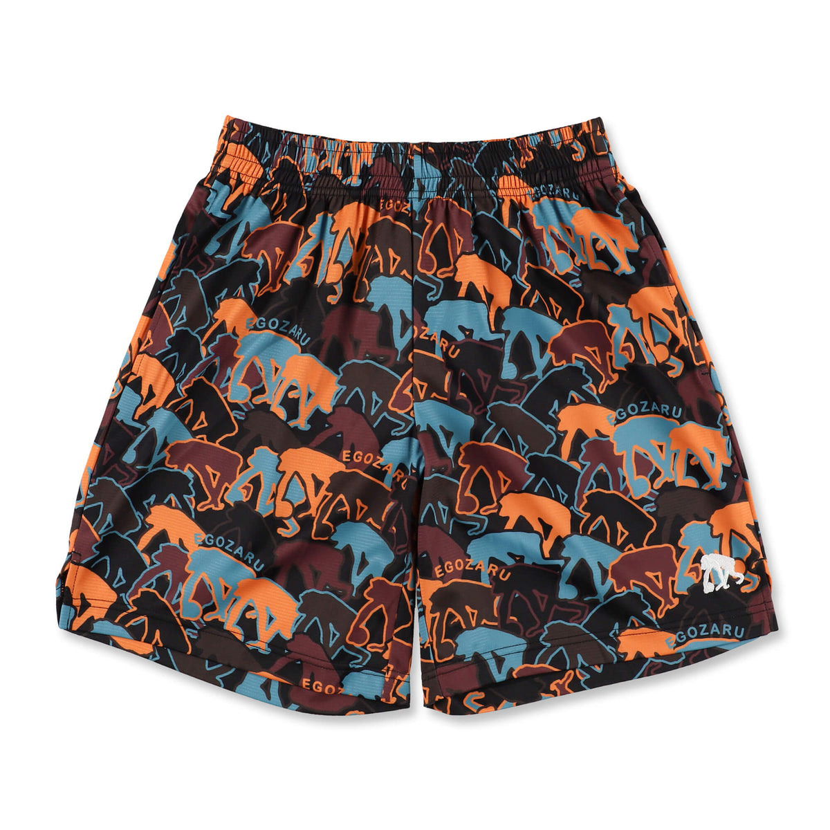 ［ひざ上丈］ディファレントロゴ ショートパンツ