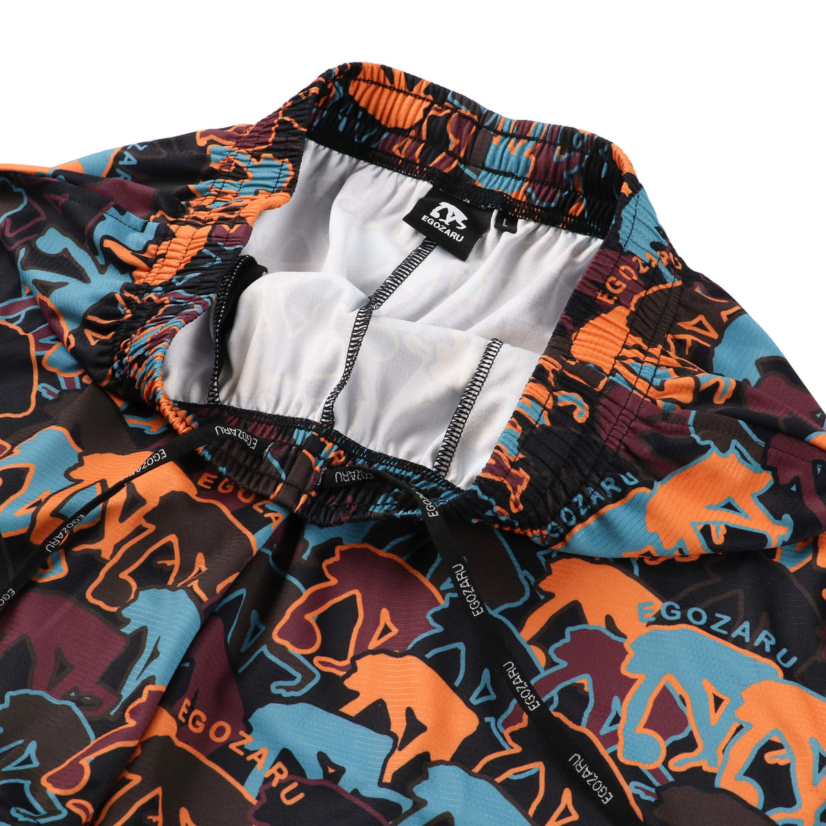 ［ひざ上丈］ディファレントロゴ ショートパンツ