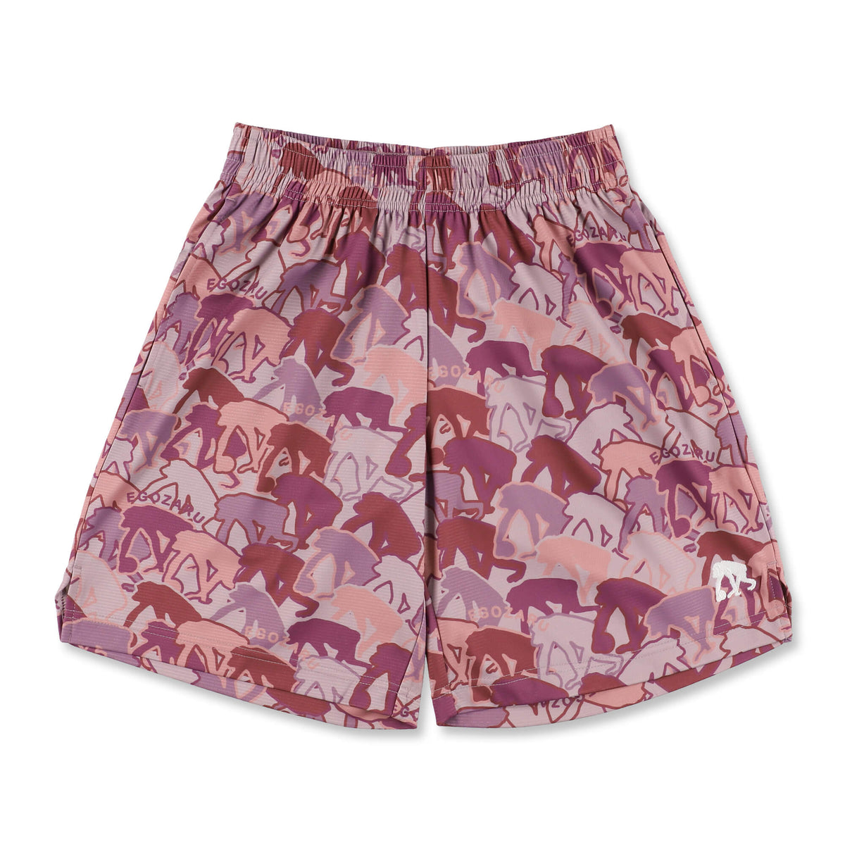 ［ひざ上丈］ディファレントロゴ ショートパンツ