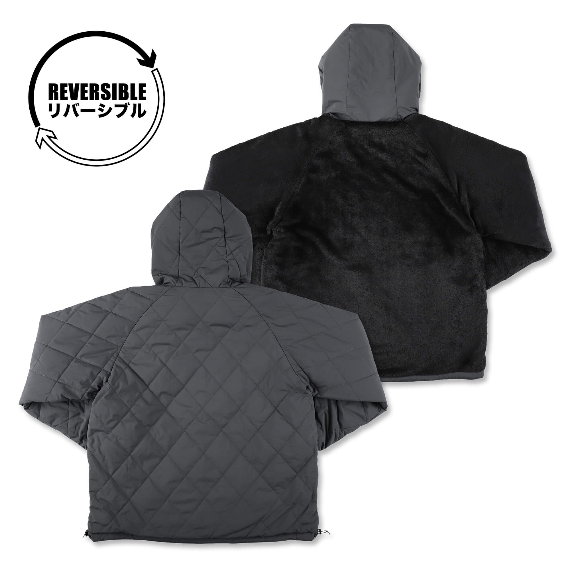 EZ リバーシブル フリースパーカ – EGOZARU ONLINE STORE | エゴザル