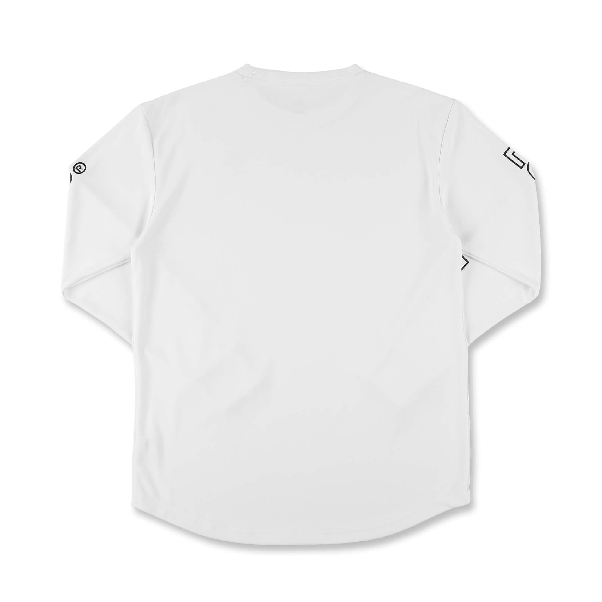 ワンサイドラインスリーブロゴ ロングスリーブTシャツ – EGOZARU