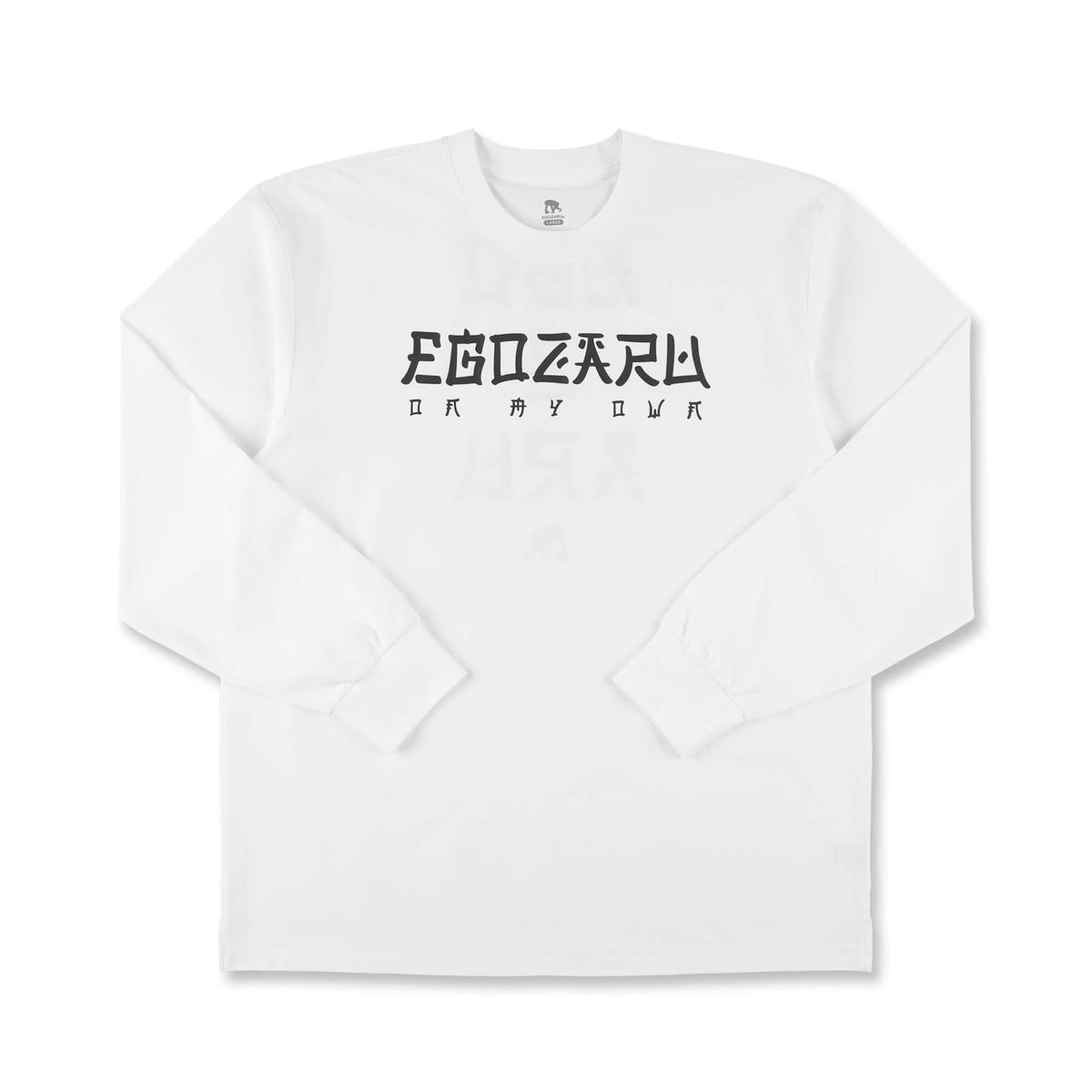 BIGシルエット オリエンタルロゴ ロングスリーブTシャツ