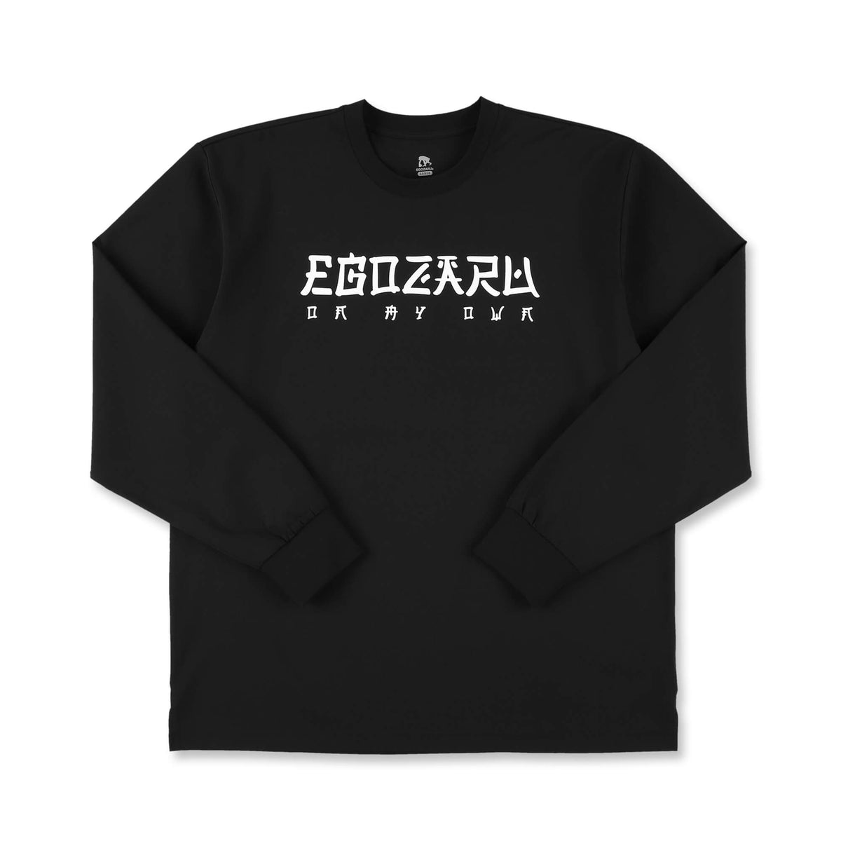 BIGシルエット オリエンタルロゴ ロングスリーブTシャツ