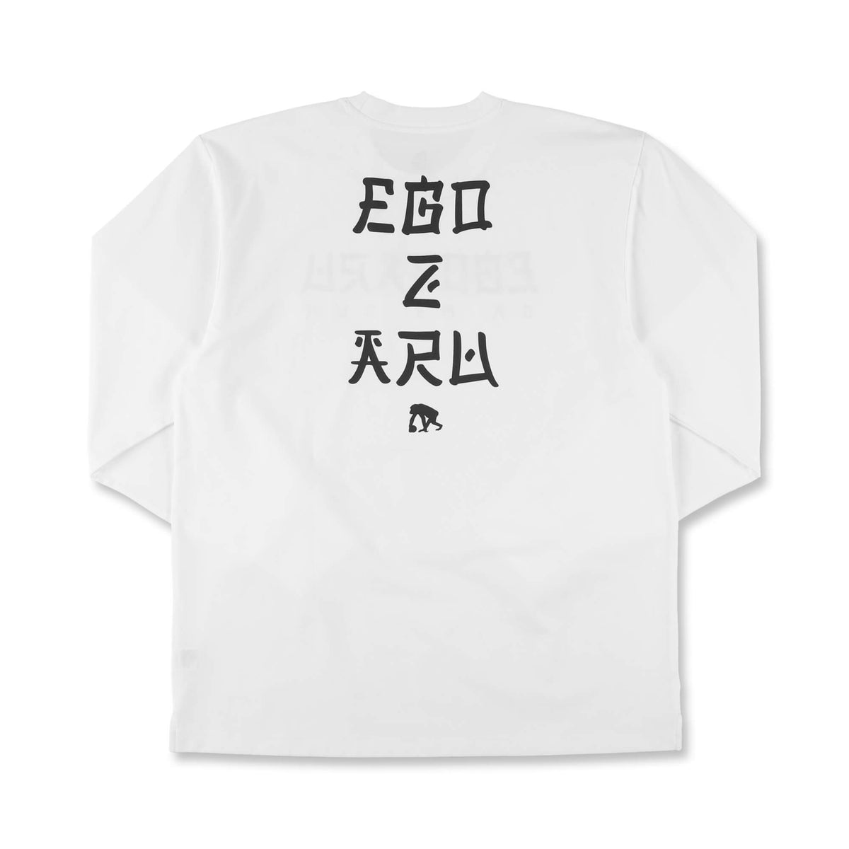 BIGシルエット オリエンタルロゴ ロングスリーブTシャツ