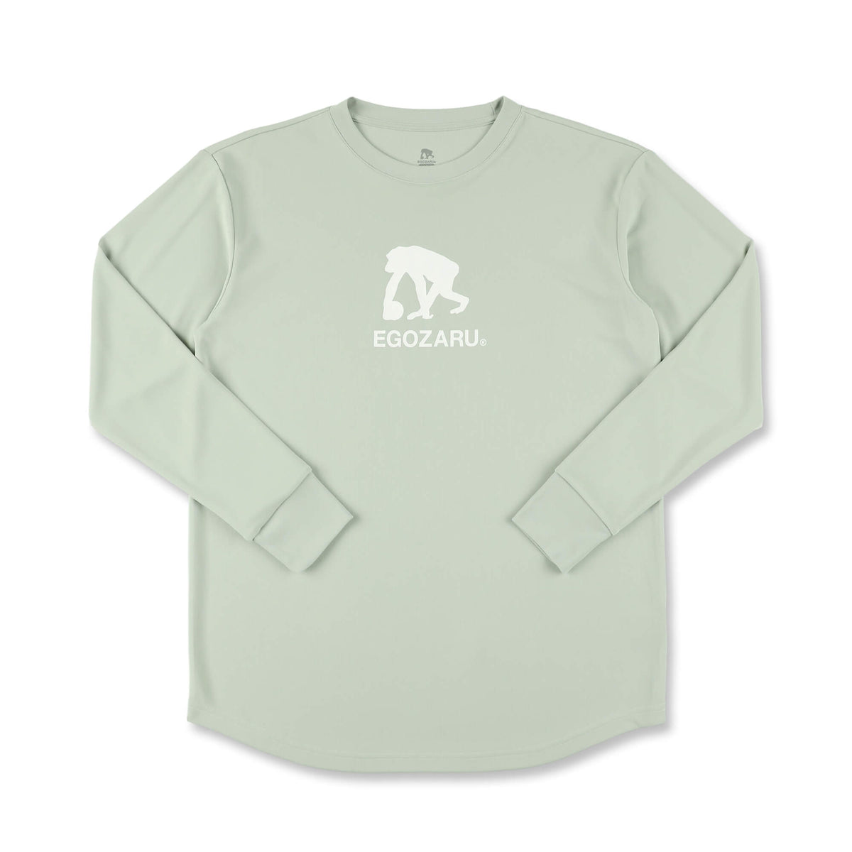 ラインロゴ バックプリント ロングスリーブTシャツ
