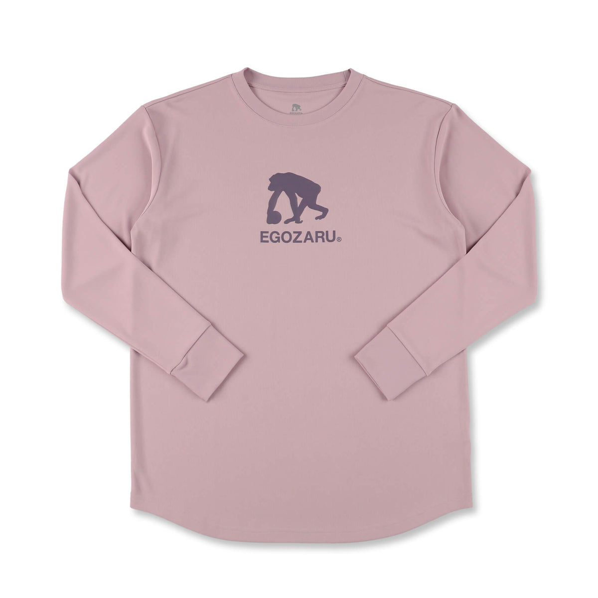 ラインロゴ バックプリント ロングスリーブTシャツ