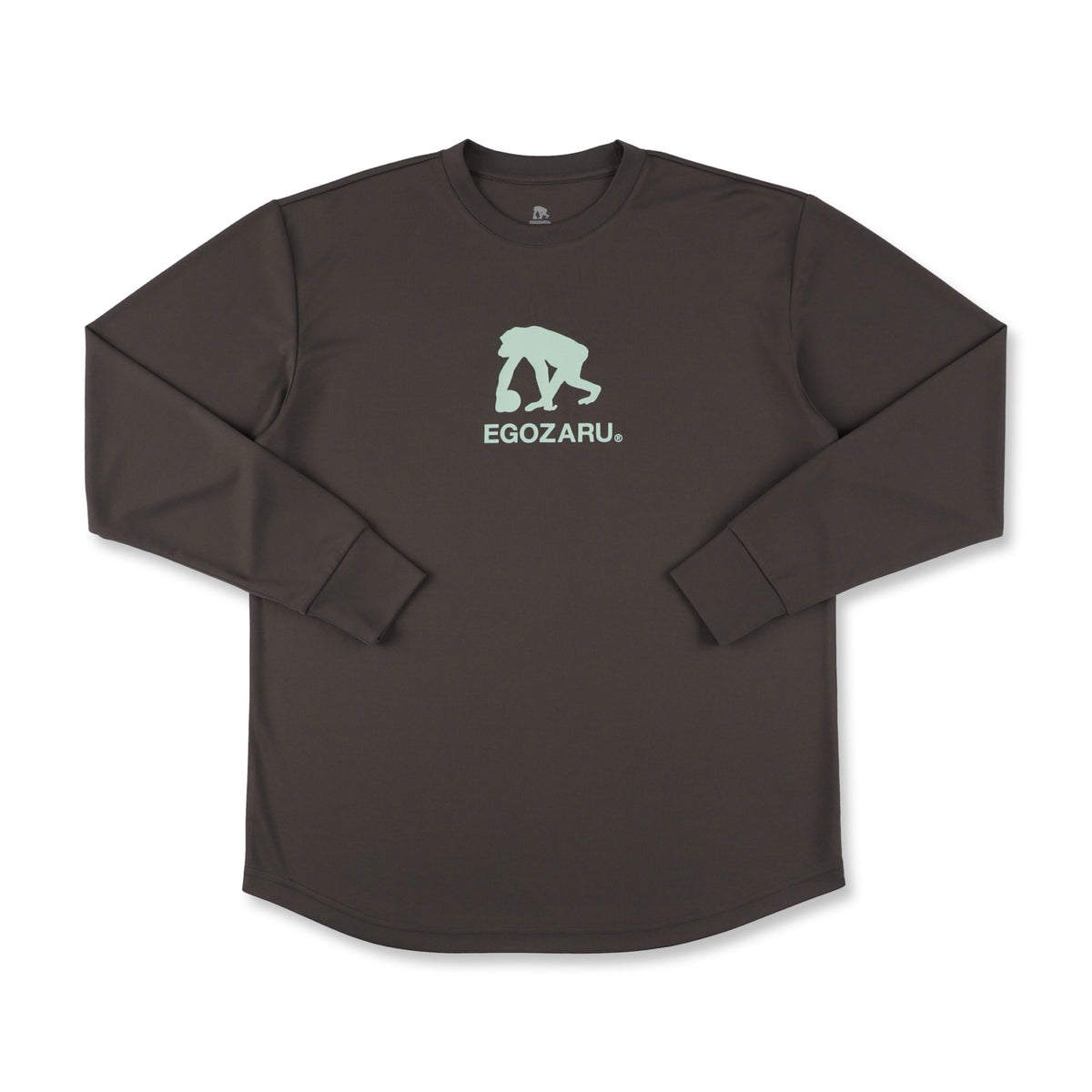ラインロゴ バックプリント ロングスリーブTシャツ