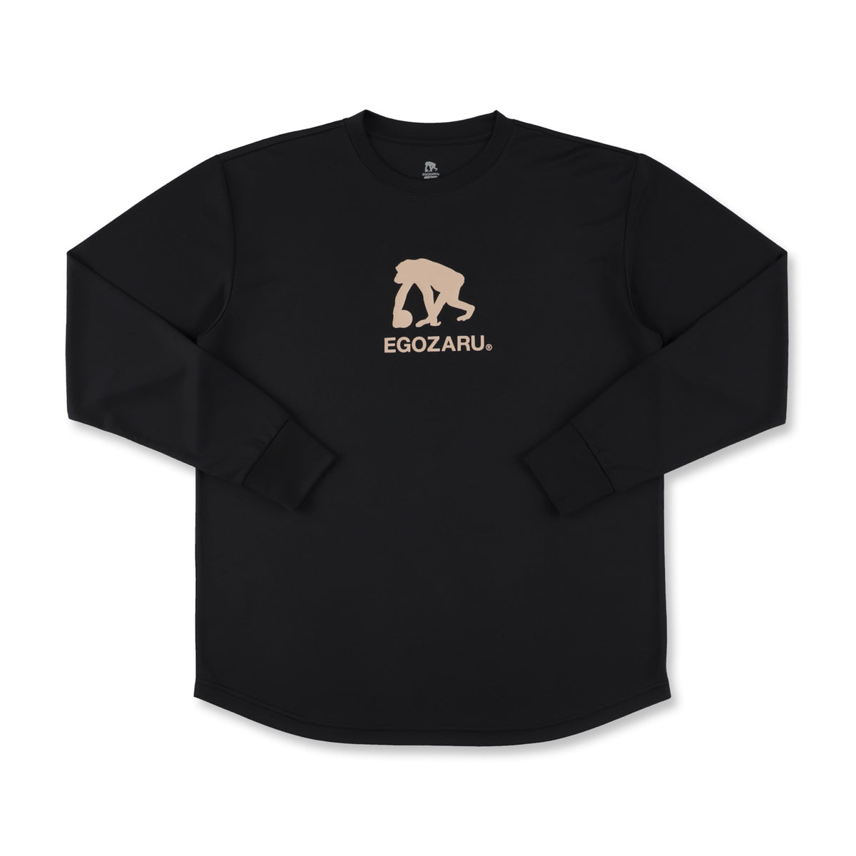 ラインロゴ バックプリント ロングスリーブTシャツ
