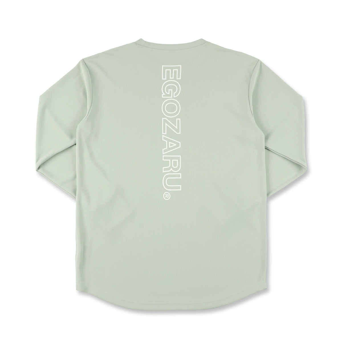 ラインロゴ バックプリント ロングスリーブTシャツ