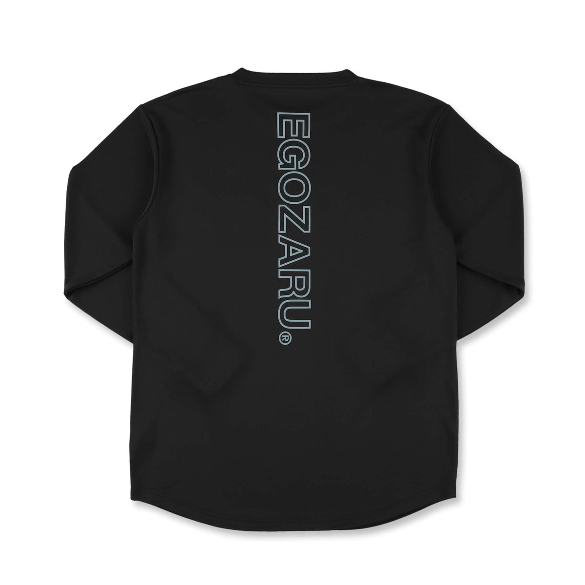 ラインロゴ バックプリント ロングスリーブTシャツ