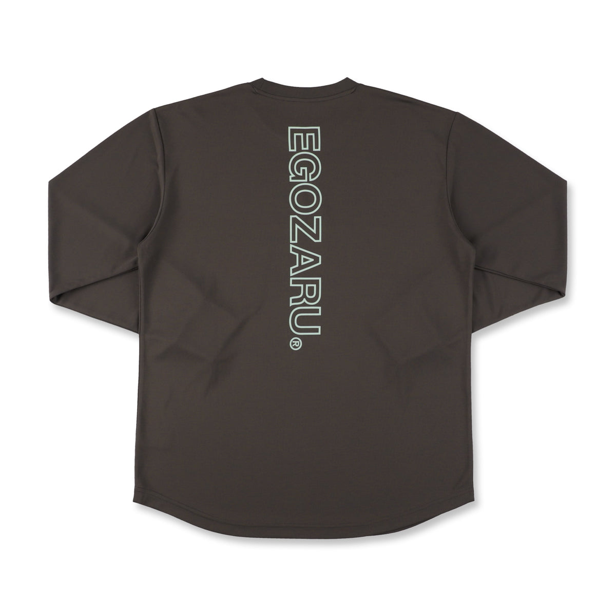 ラインロゴ バックプリント ロングスリーブTシャツ