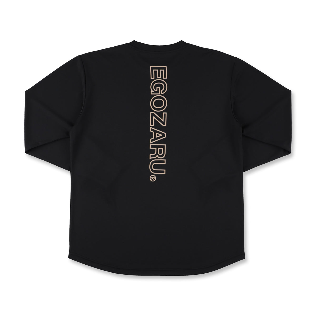 ラインロゴ バックプリント ロングスリーブTシャツ
