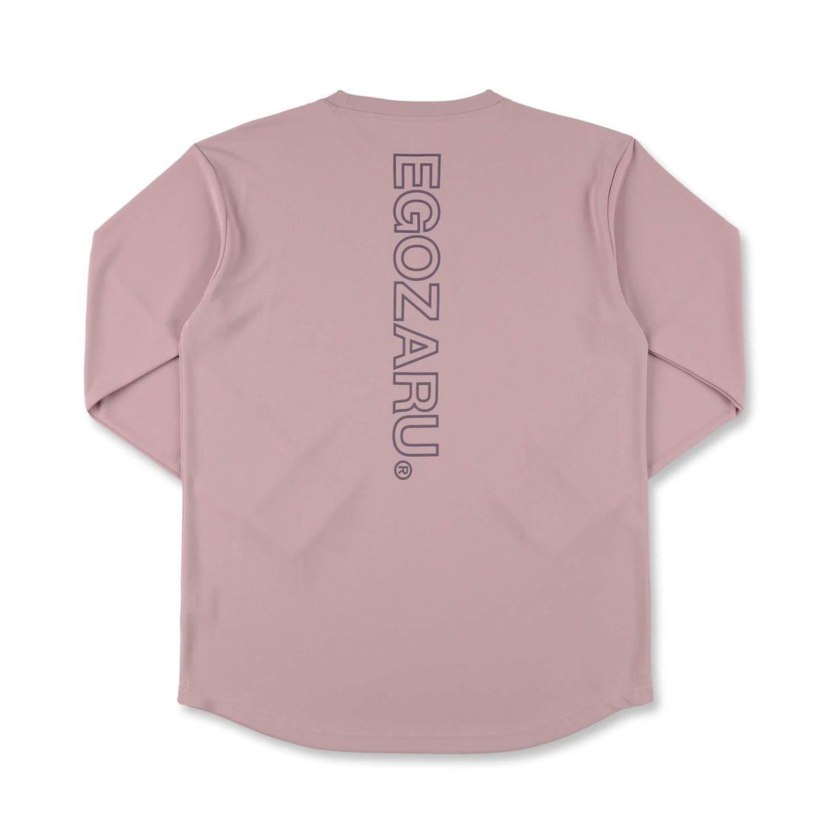 ラインロゴ バックプリント ロングスリーブTシャツ