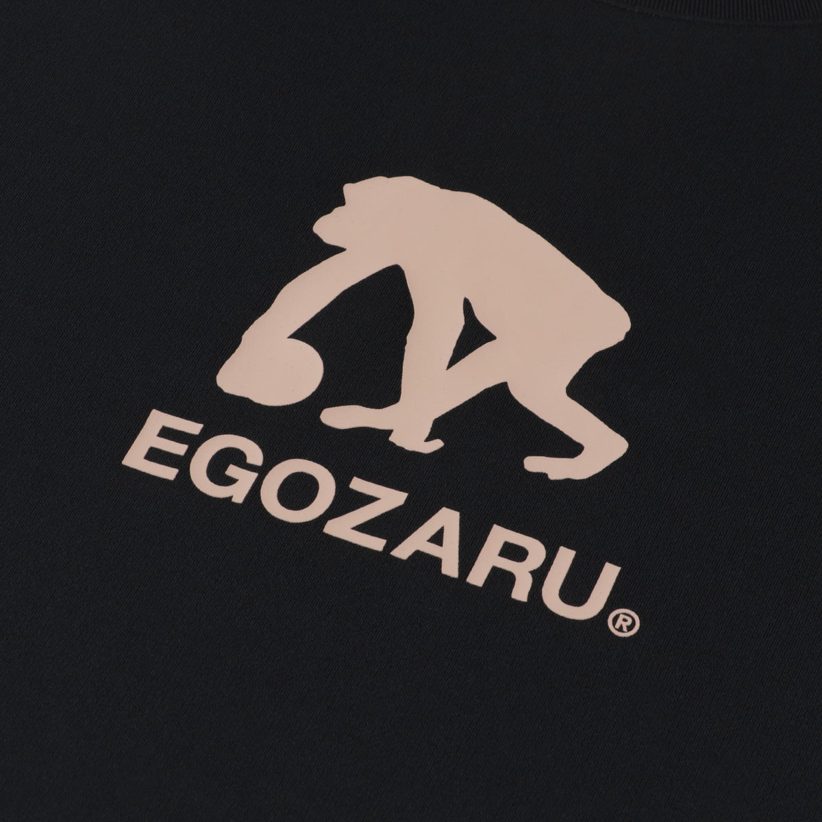 ラインロゴ バックプリント ロングスリーブTシャツ