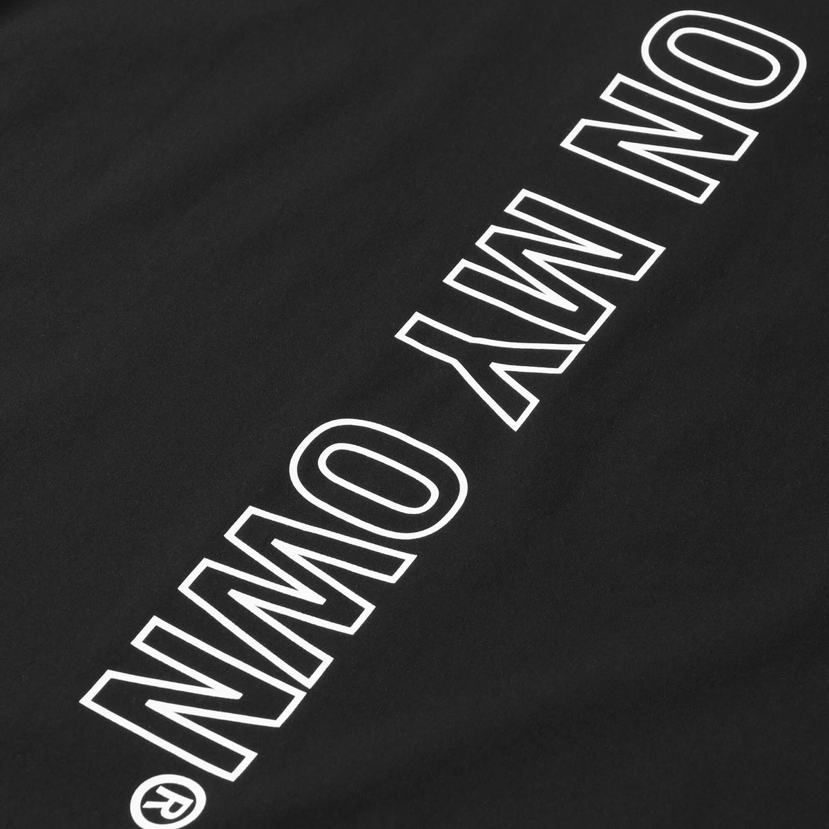 BIGシルエット ライン オンマイオウン ロングスリーブTシャツ