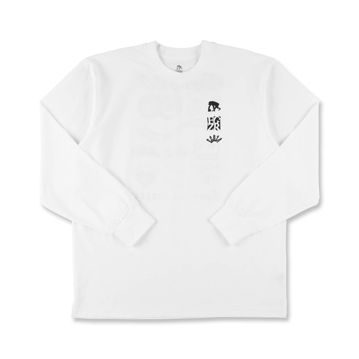 BIGシルエット アイコンバックプリント ロングスリーブTシャツ