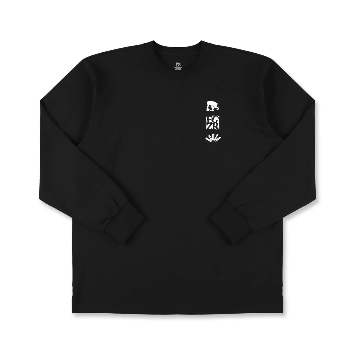 BIGシルエット アイコンバックプリント ロングスリーブTシャツ