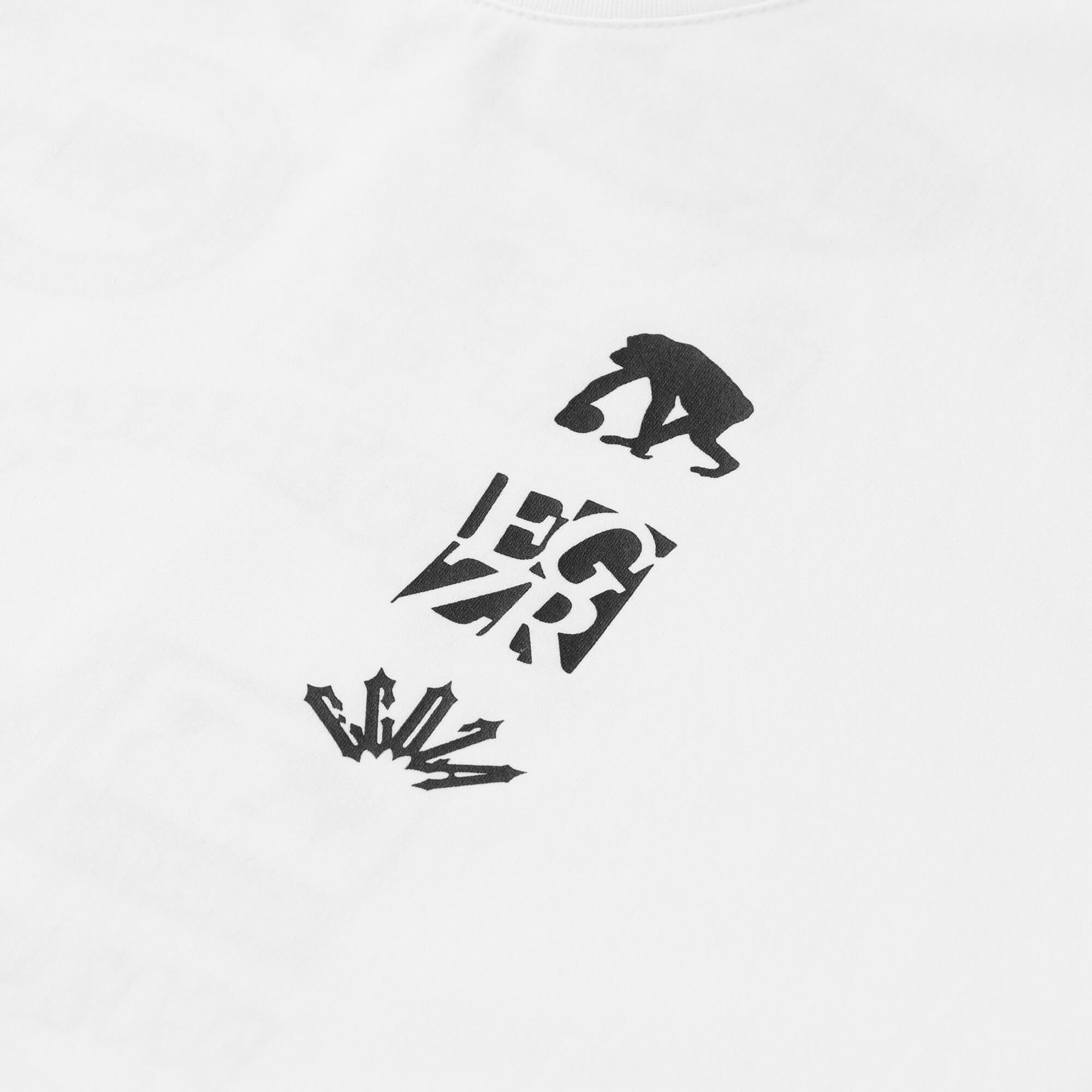 BIGシルエット アイコンバックプリント ロングスリーブTシャツ