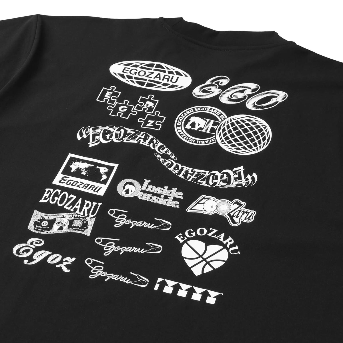 BIGシルエット アイコンバックプリント ロングスリーブTシャツ