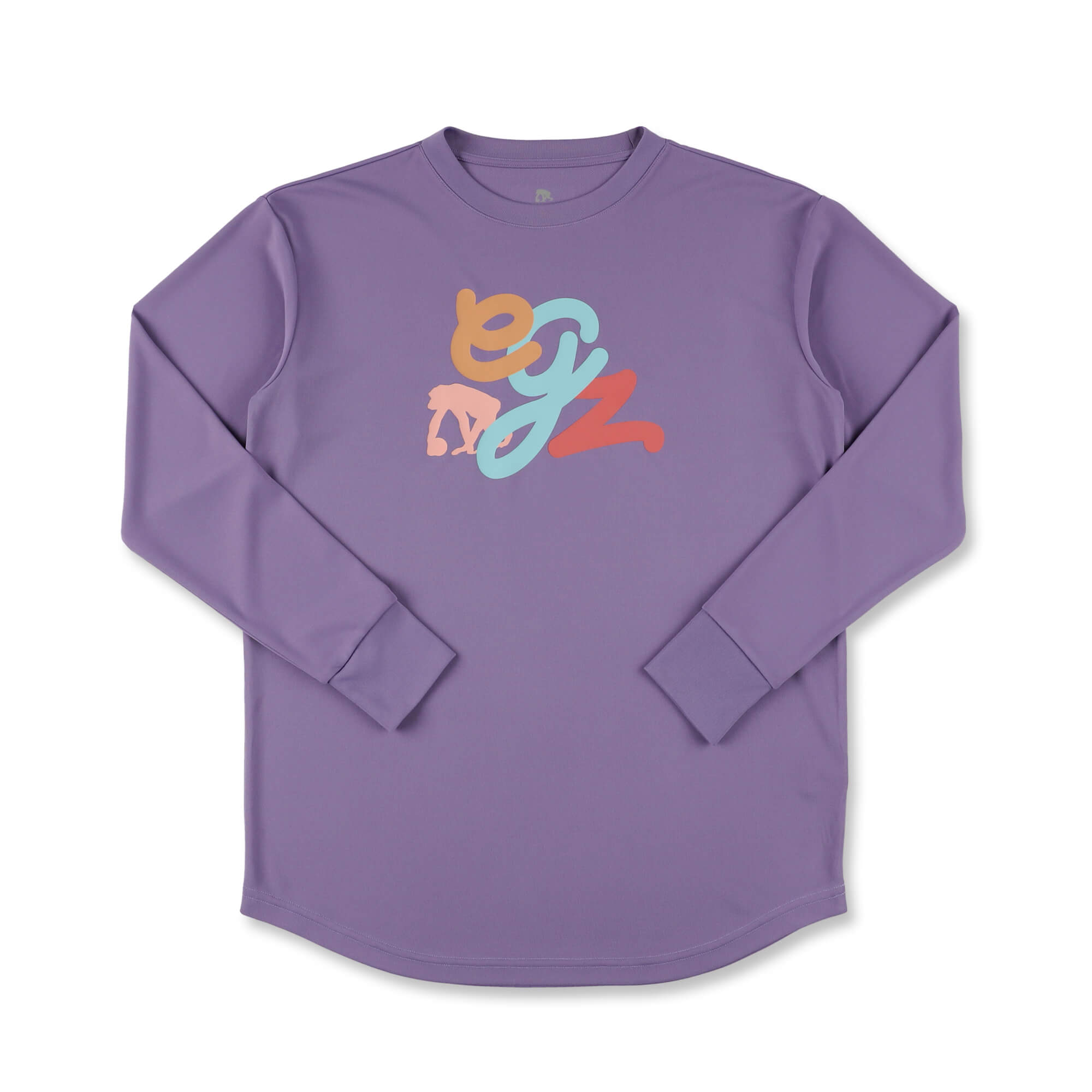 ポップパターンボックスロゴ ロングスリーブTシャツ – EGOZARU
