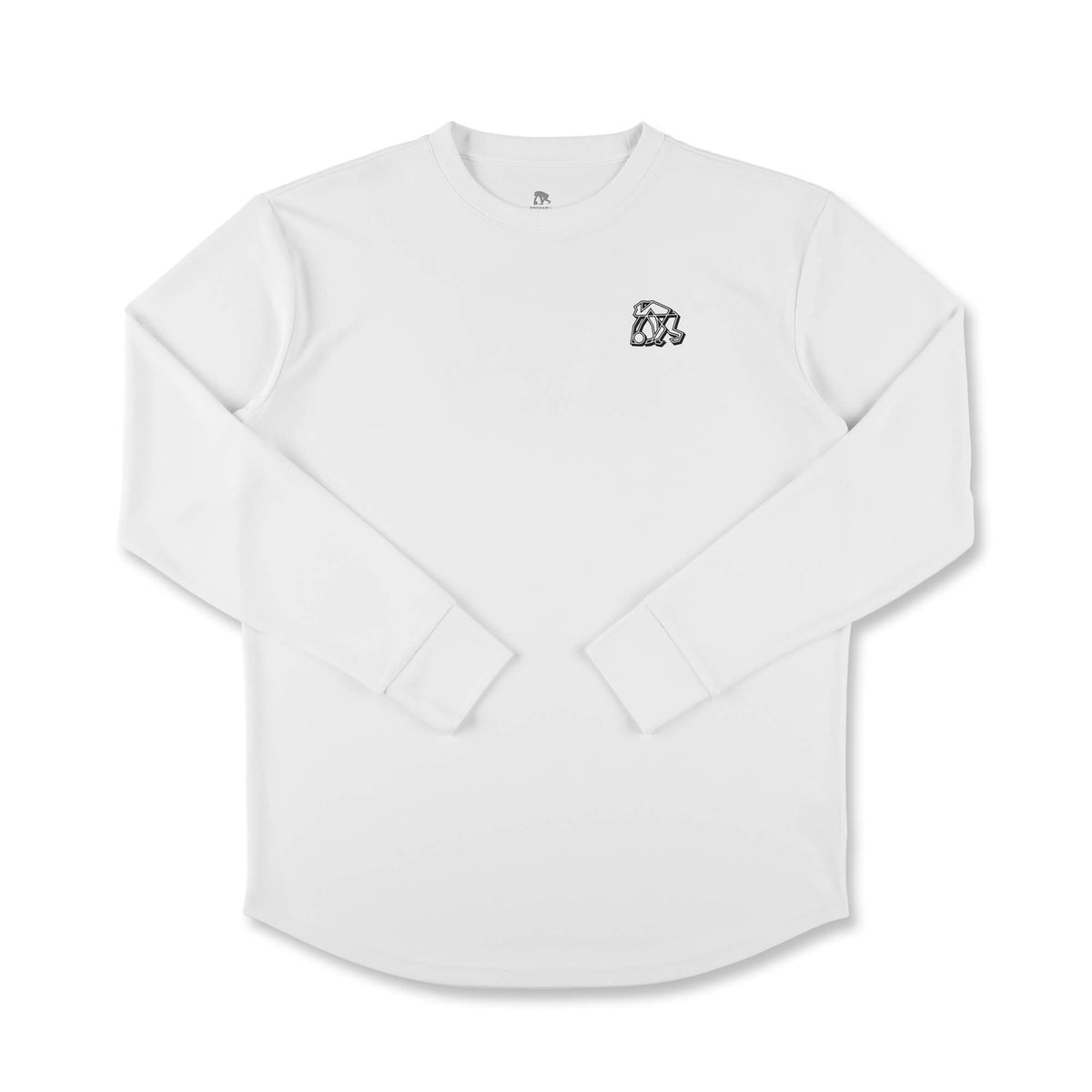 キュビズムロゴ ロングスリーブTシャツ