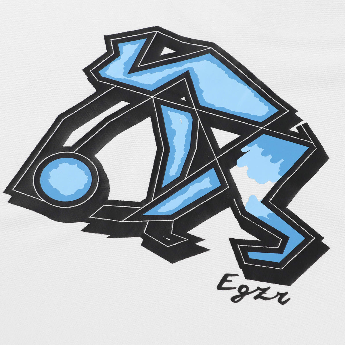 キュビズムロゴ ロングスリーブTシャツ
