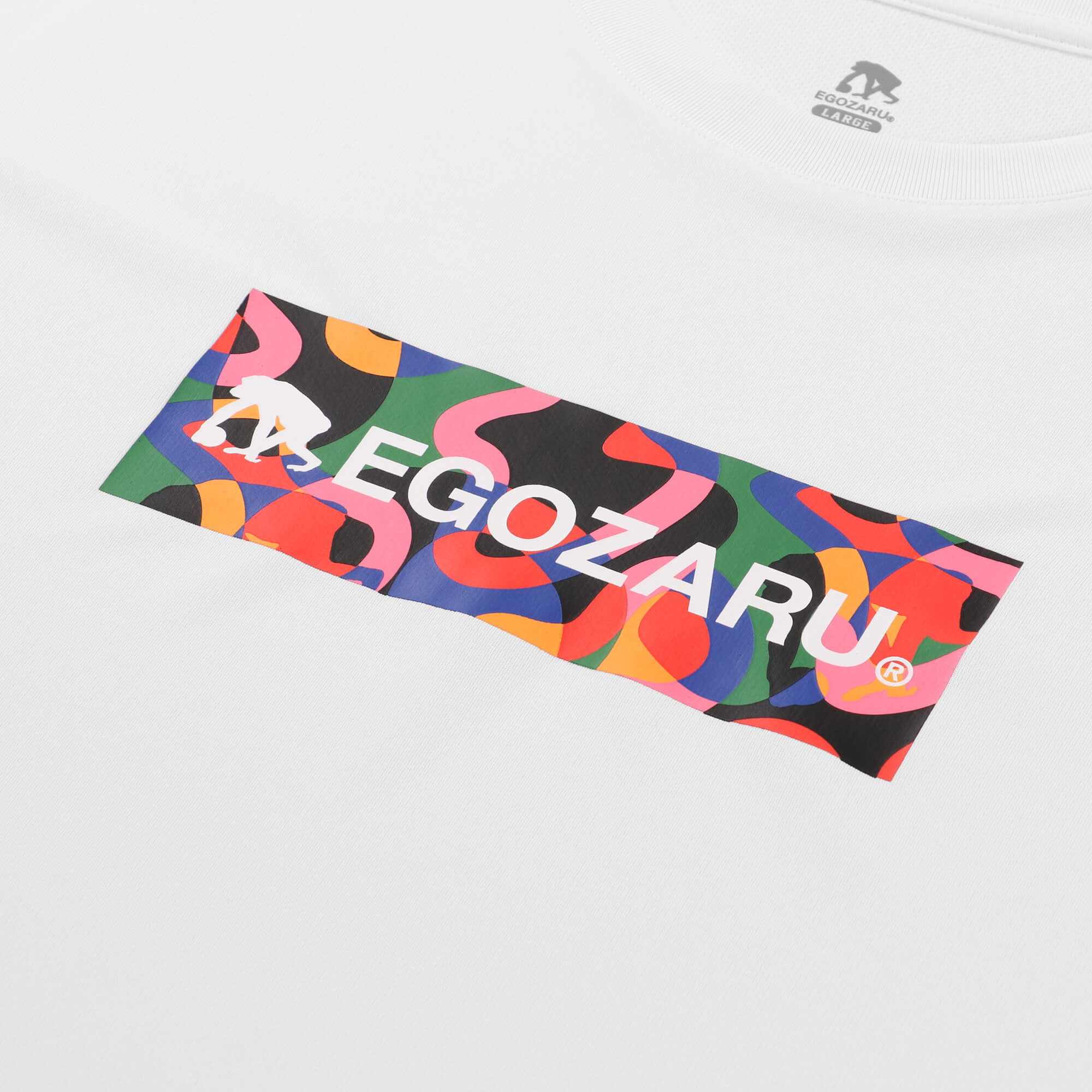 ポップパターンボックスロゴ ロングスリーブTシャツ – EGOZARU ONLINE