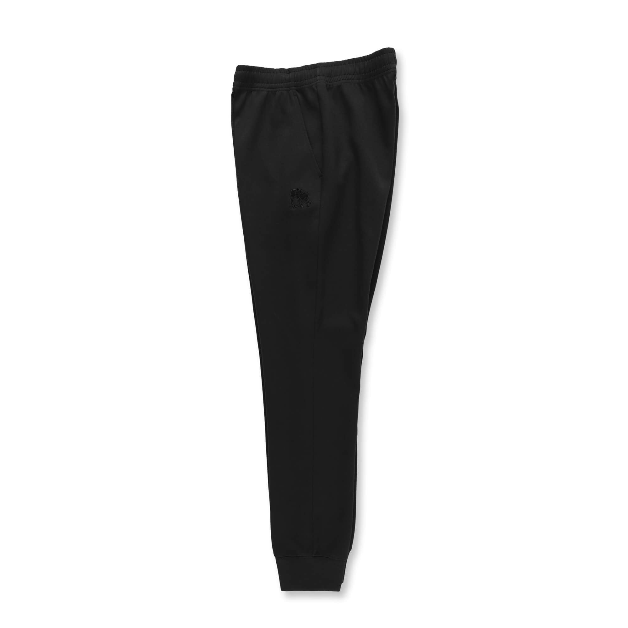 ダブルフェイス スウェット シェニールパッチ ジョガーパンツ