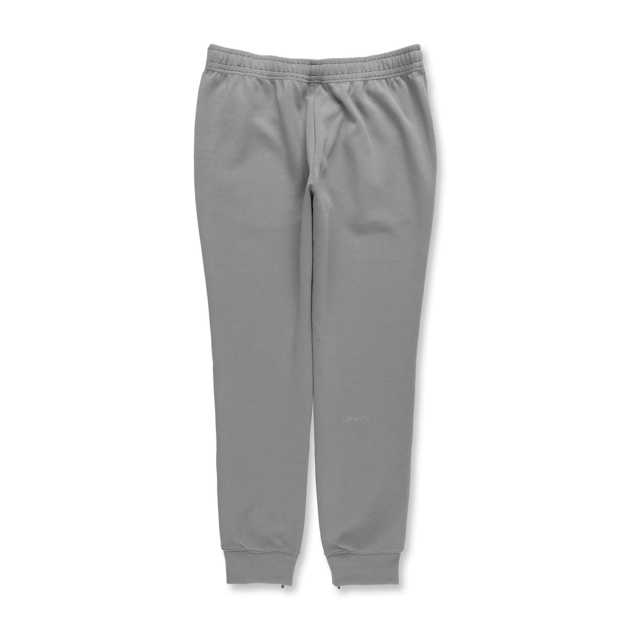 ダブルフェイス スウェット シェニールパッチ ジョガーパンツ