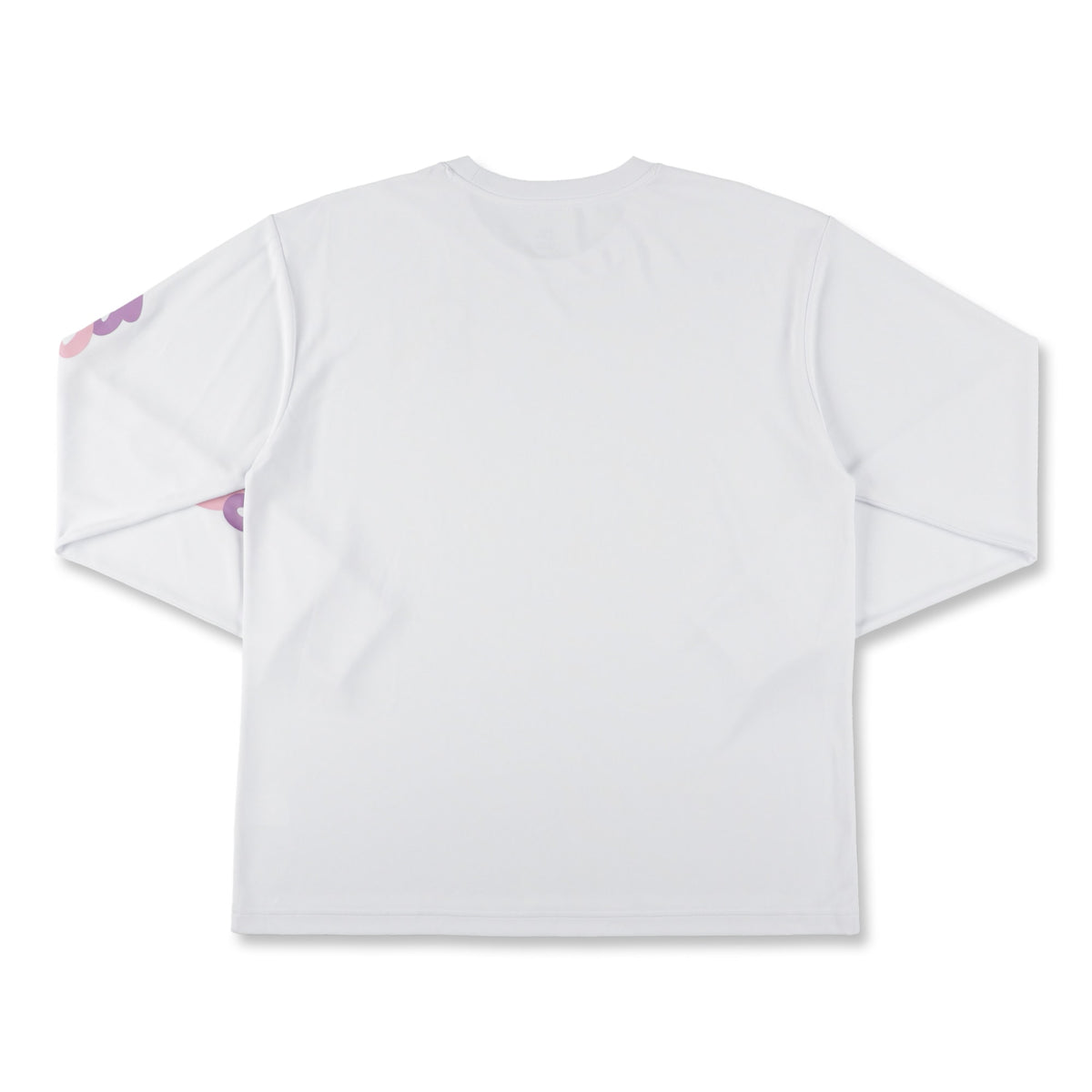 マルチスクリプト スリーブプリント ロングスリーブTシャツ